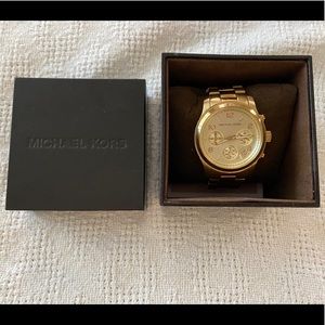 Michael Kors gold watch